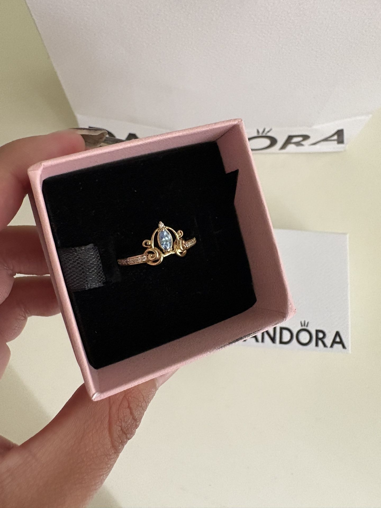Brand New Pandora Disney Cinderella ring 💍 