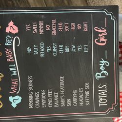 Gender reveal 