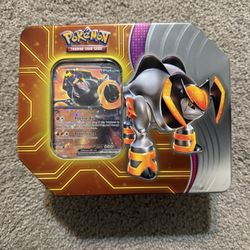 Pokemon TCG Paradox Destinies Iron Boulder EX Tin