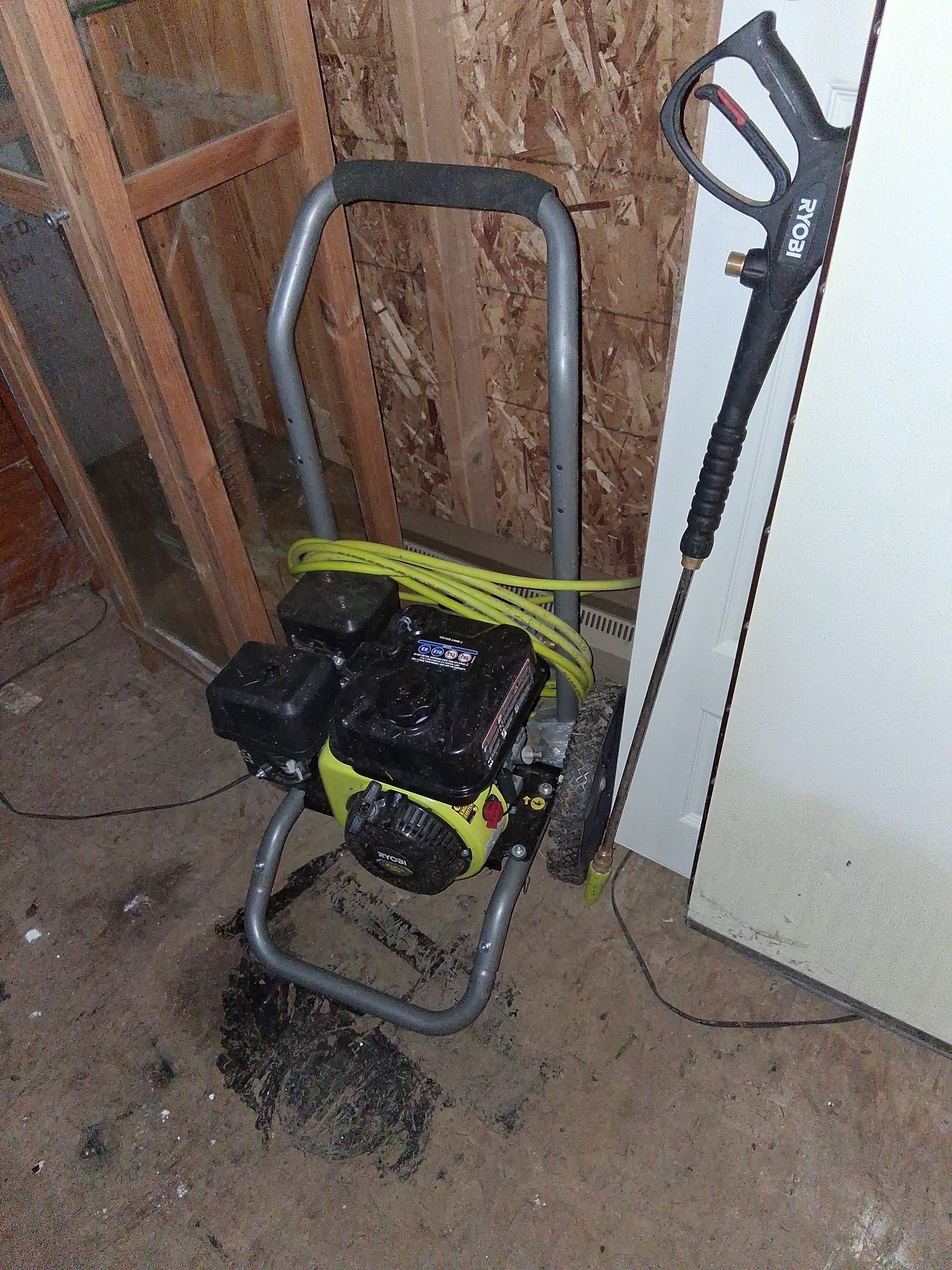 Robin 212cc pressure washer