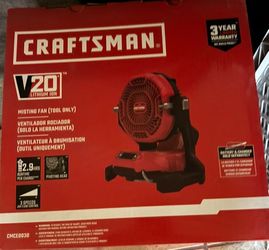Craftsman job misting fan