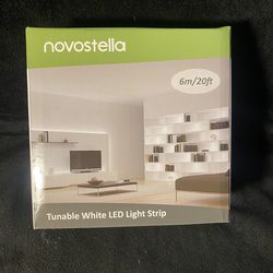 White LED strip light- New-with Remote -20ft