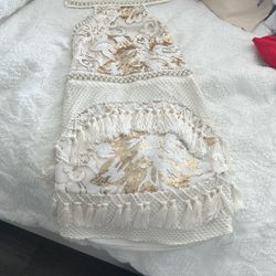 Sequin Halter Neck Mini Dress