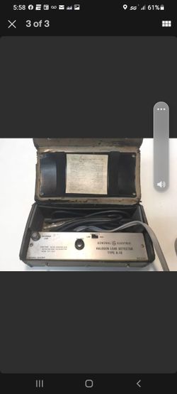 General Electric Leak Detector