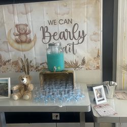 We Can Bearly Wait Baby Shower Items