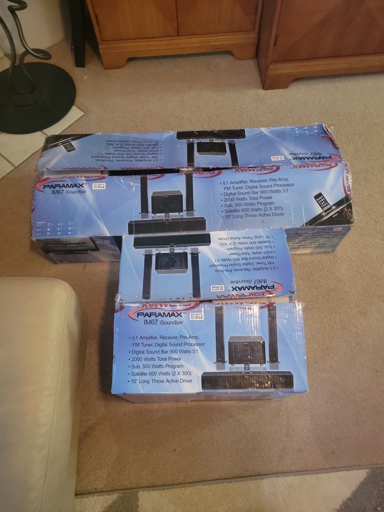 PARAMAX Home Theater Sound System>