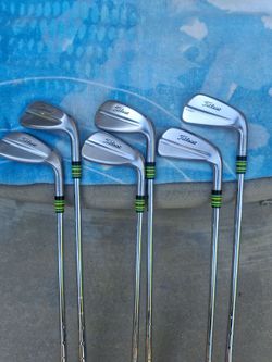 Titliest t 250 irons 2025 read below