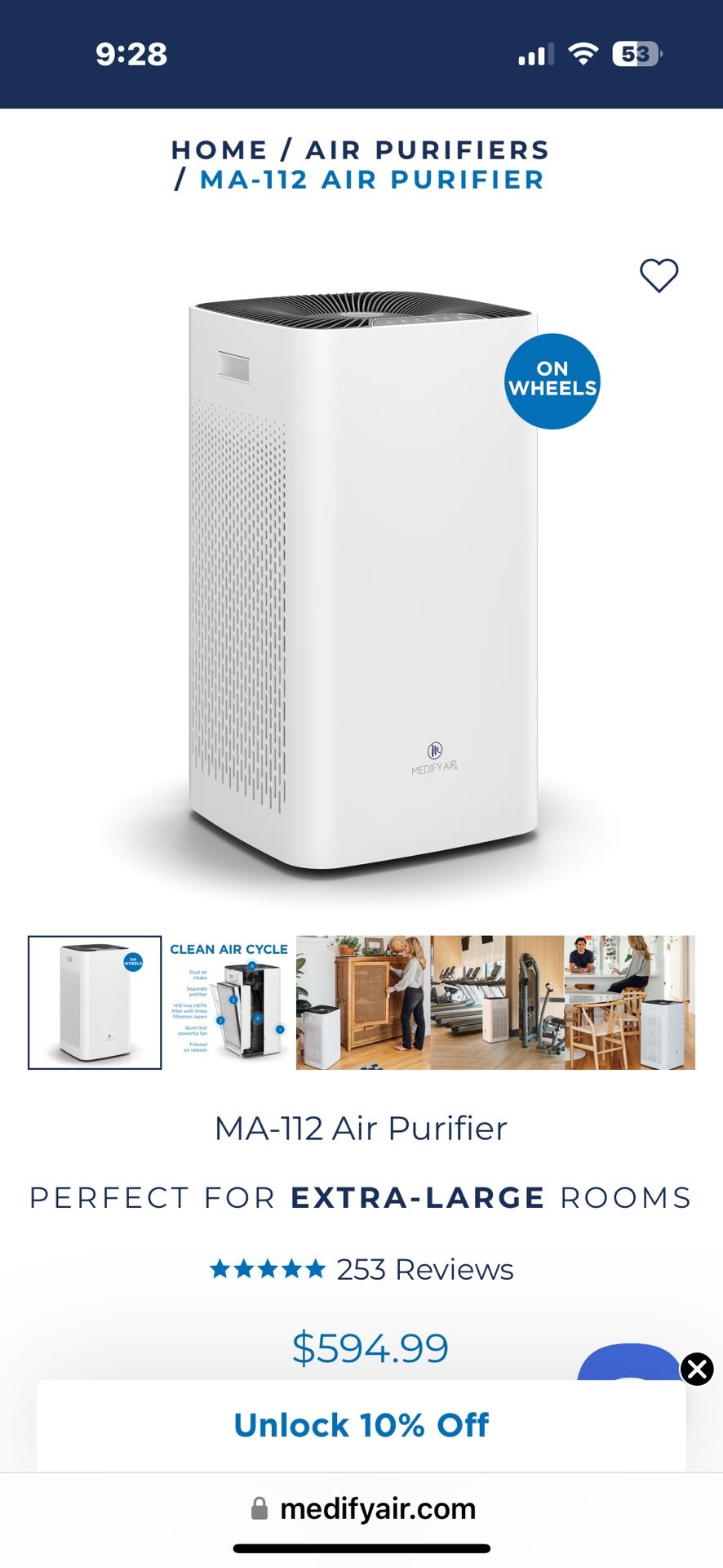 Air Purifier New