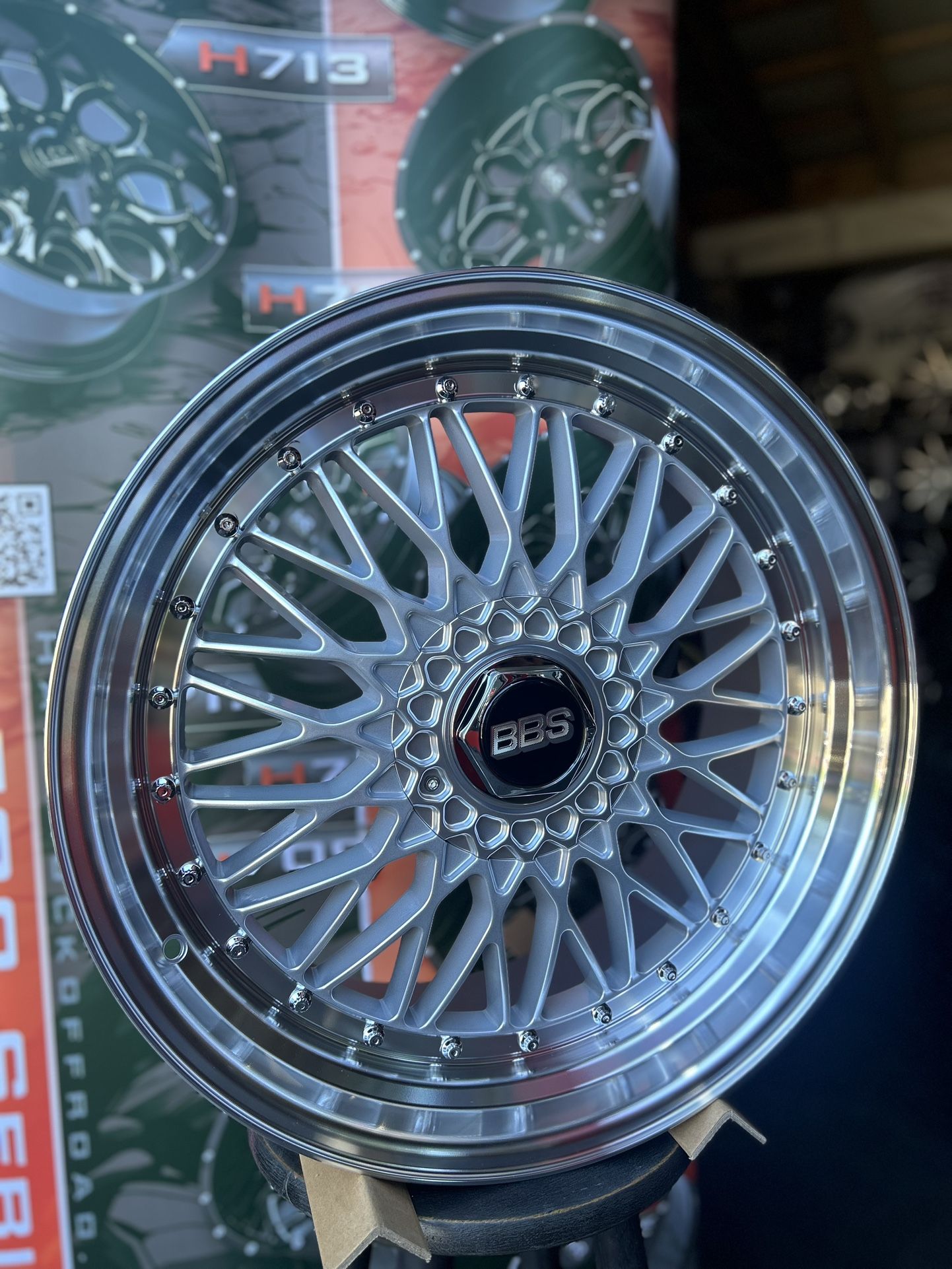 20x9 5x114.3/120 +36”5 Offset BBS WHEELS $1400 