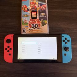 Nintendo Switch + Super Mario 3D Allstars