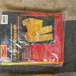 Never Used 3 Piece Condor Rain Suit 