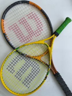 Tennis racket different sizes