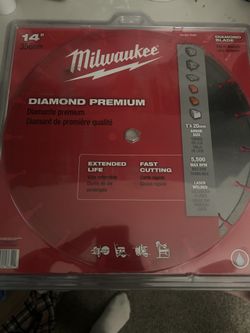 Milwaukee Diamond Blade 