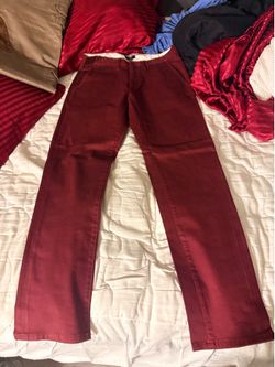 HUF Maroon Skate Pants