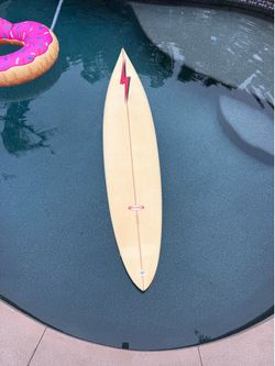 8’ Lightning Bolt surfboard midlenth gun