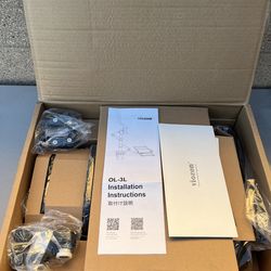 OL-3L black  Adjustable Dual Arm 17-32'' Monitor