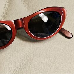 Vintage, Hand Made Black Flys/Fly Girls Sunglasses