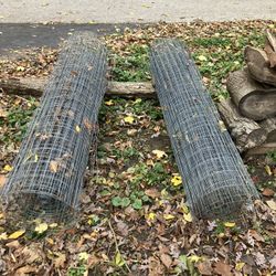 3- 50ft Sections Of Welded Wire Fencing, 6 Foot High