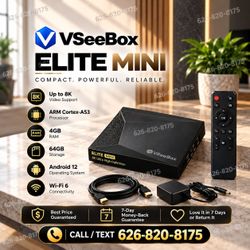 VSEEBOX A+ Vseebox VSEEBOX V6 MAX V6 Plus VSEE BOX Vsee Box VSEE BOX SUPERBOX Superbox SUPERBOX S6 S7 S8 PRO MAX ULTRA -- New