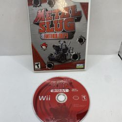 Metal Slug Anthology (Nintendo Wii, 2006) No Manual TESTED