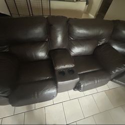 High End Leather Couch