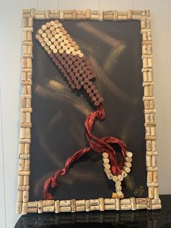 Hand Made Cork Wall Art 