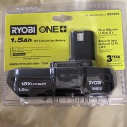 Brand New Unopened - Ryobi Battery