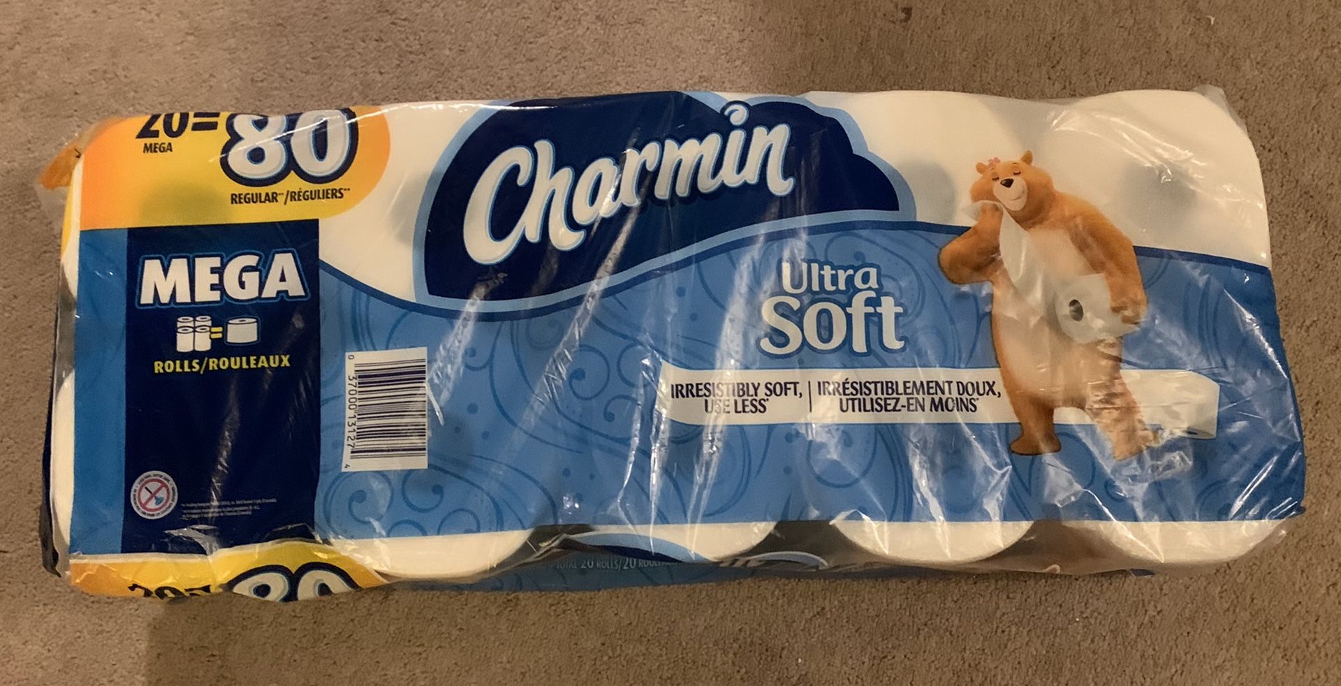 Toilet paper brand new charming