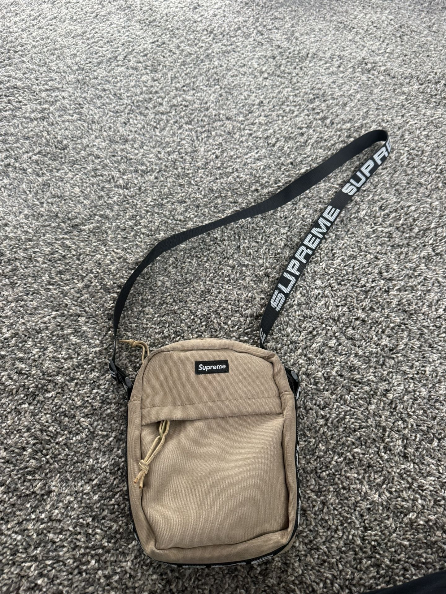 Supreme Shoulder Bag (SS18) Beige