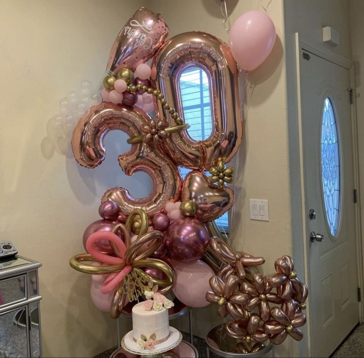 Balloon Boquet Arrangment