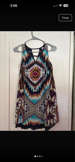 Multicolored dress