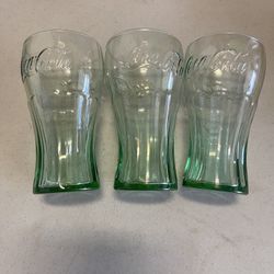Coca Cola Glasses $15.00 each or all for $45.00