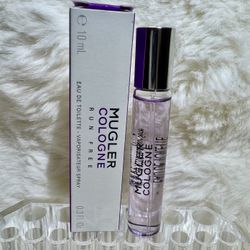 Run Free by Mugler-10ml edp Travel Spray-NIB/UNISEX Fragrance!(READ)