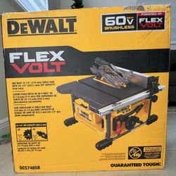FLEXVOLT 60V MAX Cordless Brushless 8-1/4 in. Table Saw