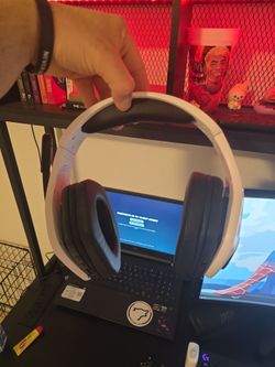 White Over-Ear Gaming Headset