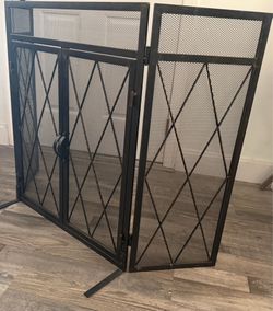 Fire place screen