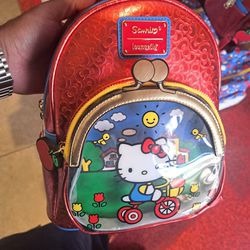 Hello Kitty Sanrio Loungfly 50th Anniversary Backpack 80 $