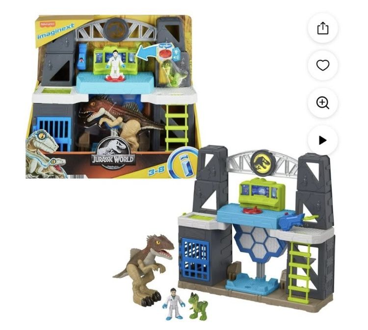 Jurassic World Scan & Go Dino Set