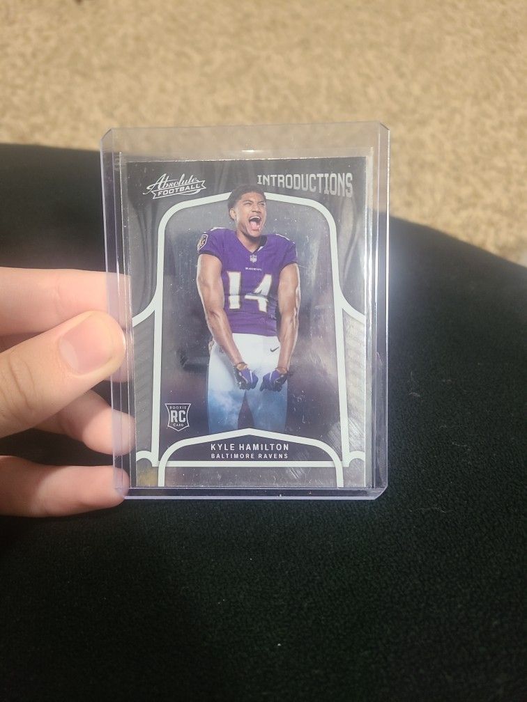 2022 Kyle Hamilton Intorductions Insert Rookie Card