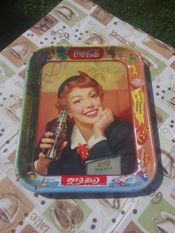 Vintage Original 1940's Coca-Cola Tray