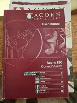 Acorn stairlift