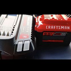 CRAFTSMAN V20 9.0AH WITH CHARGER