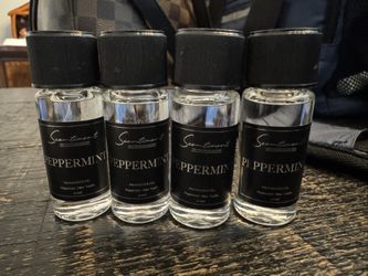 Set Of 4 Peppermint Or Campfire Difuser Oils