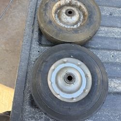 Wheels Hard Rubber 10 inch