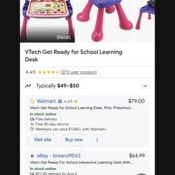 VTech Touch and Learn Activity Desk 