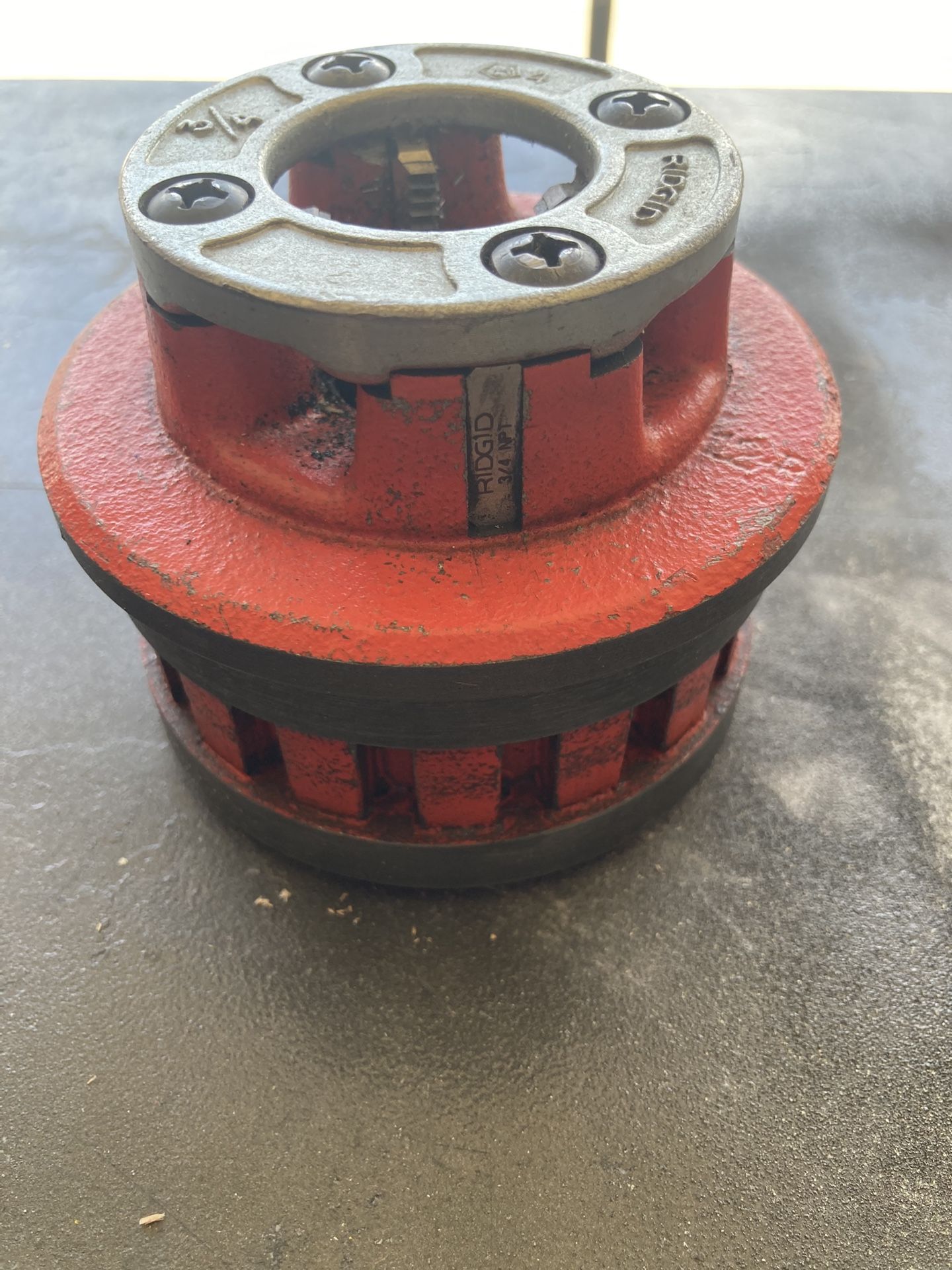 Tool Sale! RIDGID Manual Threader Die Head: 12R, For 1/2 in Pipe, NPT, Alloy Steel, Right Hand