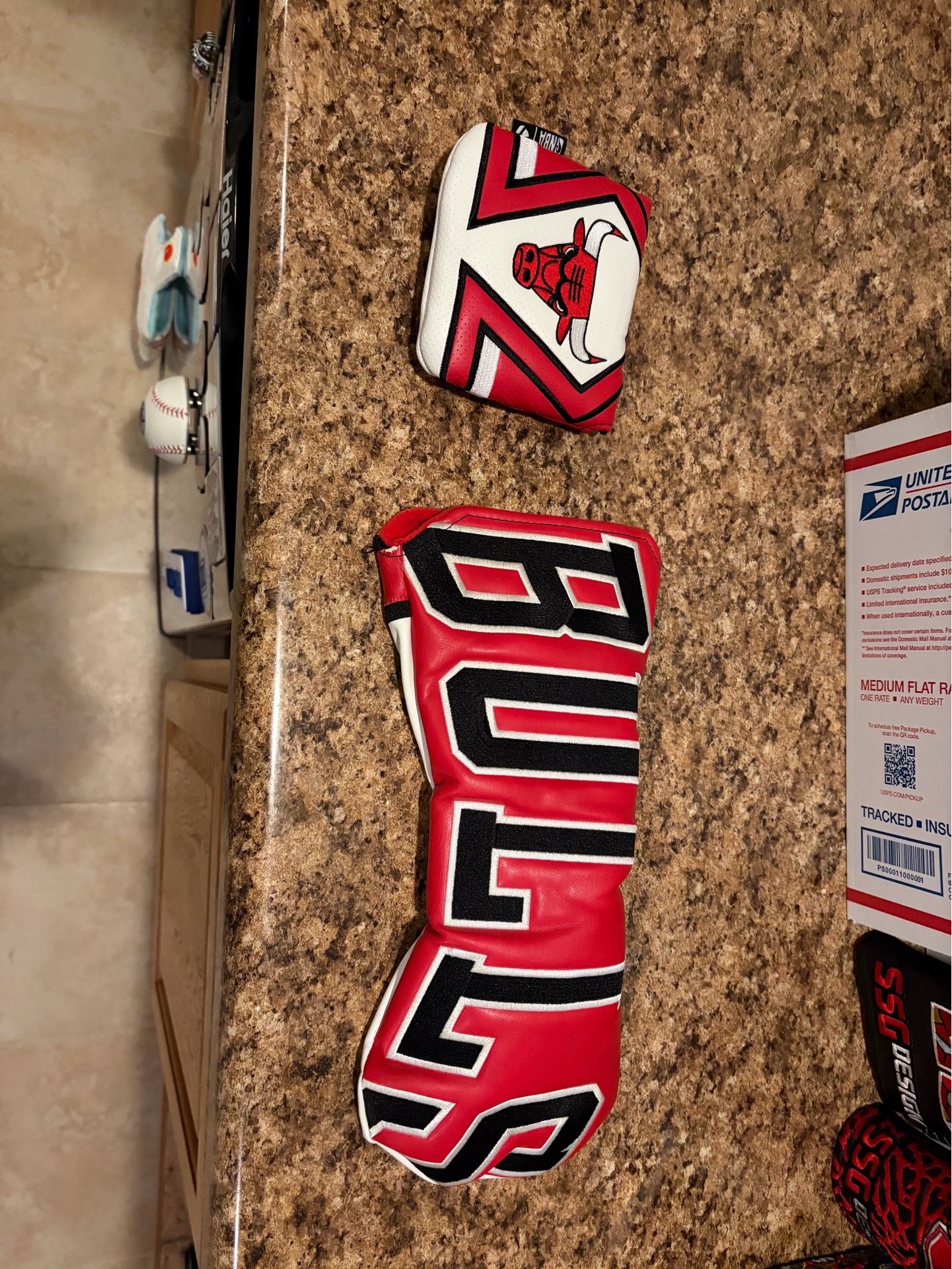 Bulls driver gold cover