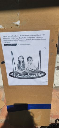 ***NEW *** Sorbus Saucer Swing Tree 40" Heavy Duty 