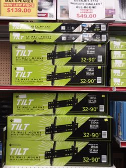 Tilt TV Wall Mount 32-90"