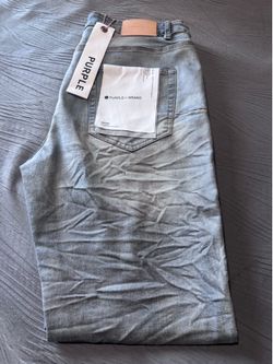 Purple jeans
